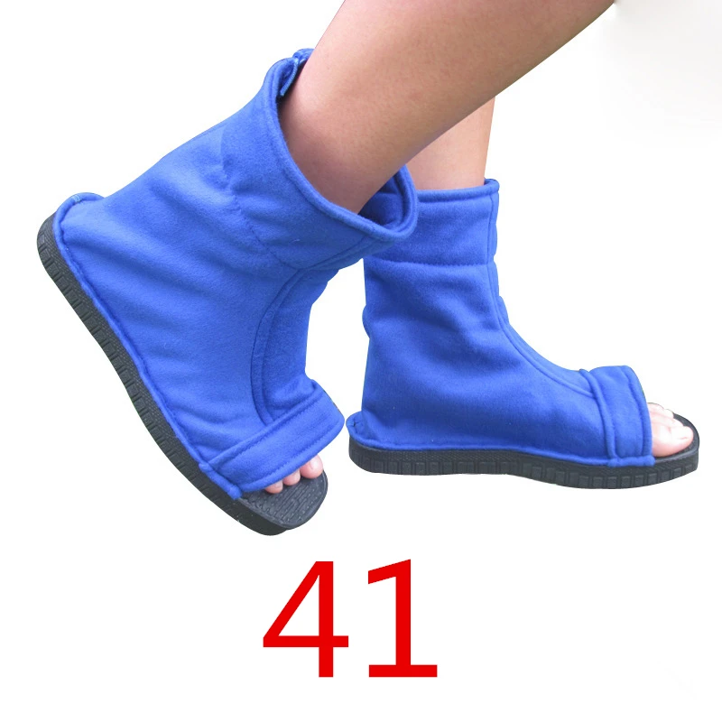 style2-41 2 стиля Аниме Наруто Косплей Реквизит обуви Учиха Саске Утиха Итати туфли ниндзя сапоги - Цвет: style2-41