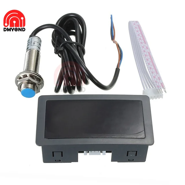 Contagiri Digitale LED Per Motori - Tachimetro RPM Con Sensore Hall 110V/220V - Foto 14