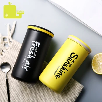 

oneisall Car water Thermos 350ML Stainless Steel Vacuum Flask Mug Cup Coffee Milk Food Thermo Bottle Kids Gift Thermocup Termos