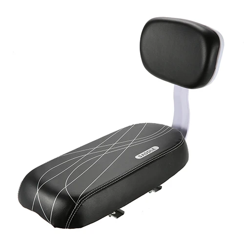 Rear Seat-Black Велосипедное заднее сиденье, велосипедное детское сиденье, чехол для велосипедной стойки, подушка для отдыха с задним седлом, Аксессуары для велосипеда, запчасти для велосипеда, Bicicleta из искусственной кожи - Цвет: Rear Seat-Black