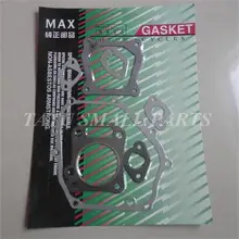 GX120 комплекты прокладок для HONDA GX110 цилиндрический глушитель карбюратор кривошипный чехол воздушный фильтр Впускной в комплекте прокладки