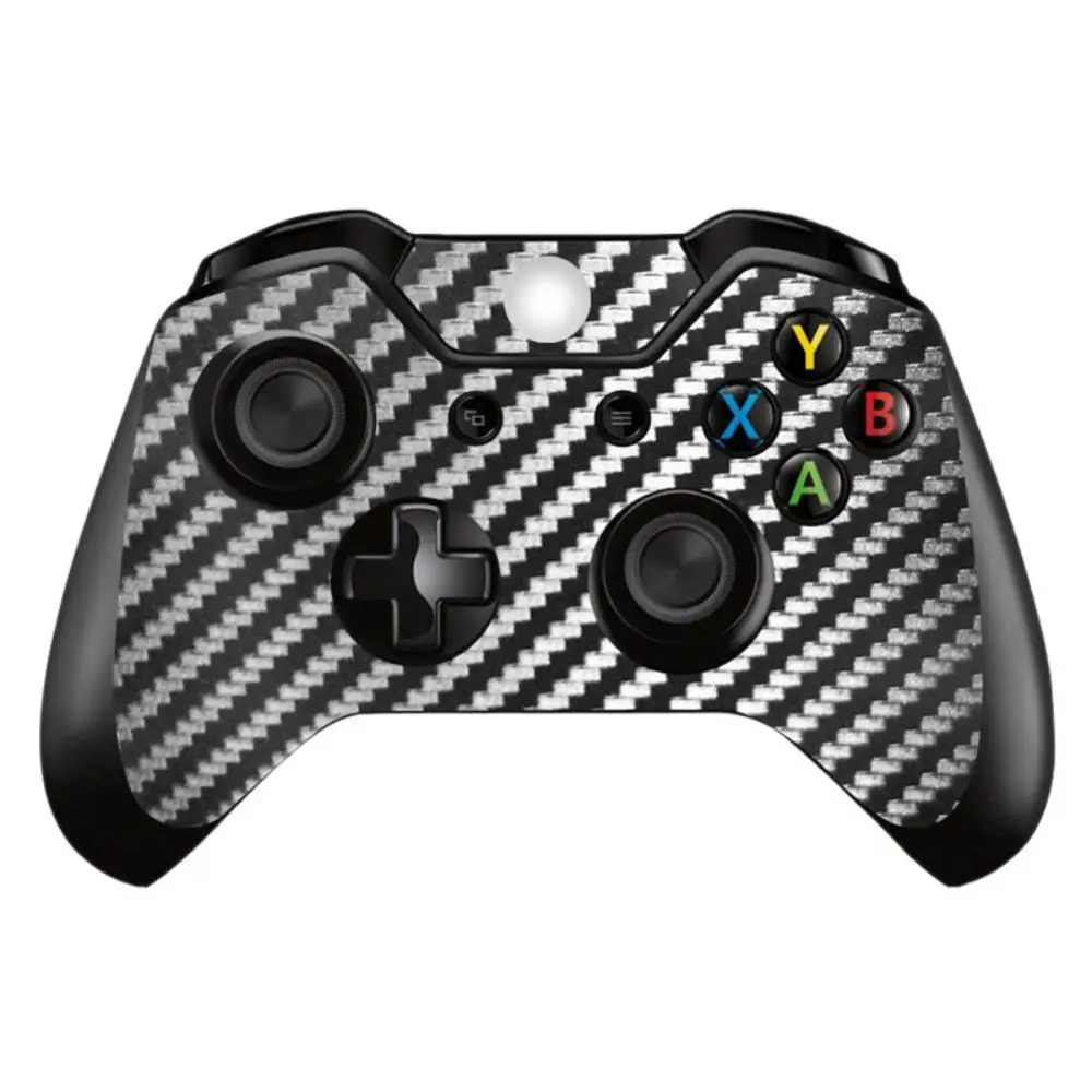 Черный Наклейки на геймпады для Xbox One джойстик скины наклейки для Xbox One тонкий контроллер геймпад Skickers джойстик скины наклейки игра - Цвет: Черный