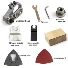 Adaptateur de Conversion meuleuse d'angle vers Machine à rainurer pour tête universelle M10 outil électrique pour le travail du bois