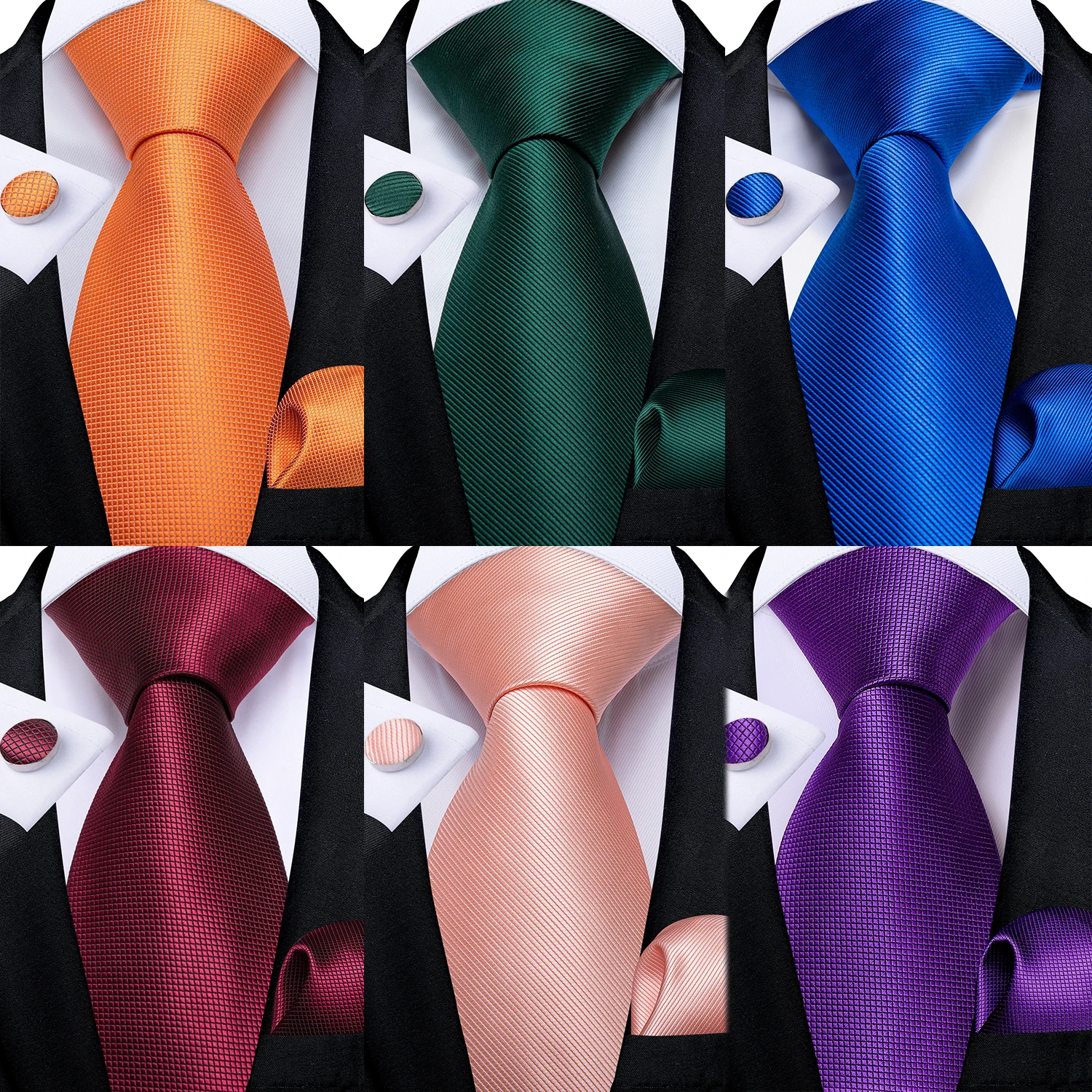 Solid Blue Mens Tie Dress Accessories Men Accessories Ties 8cm