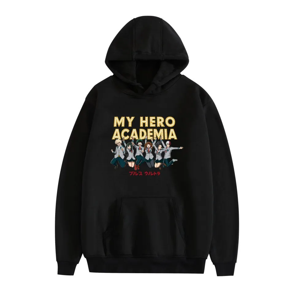 

My Hero Academia surrounding clothes animation surrounding fashion leisure men's and women's hooded clothes