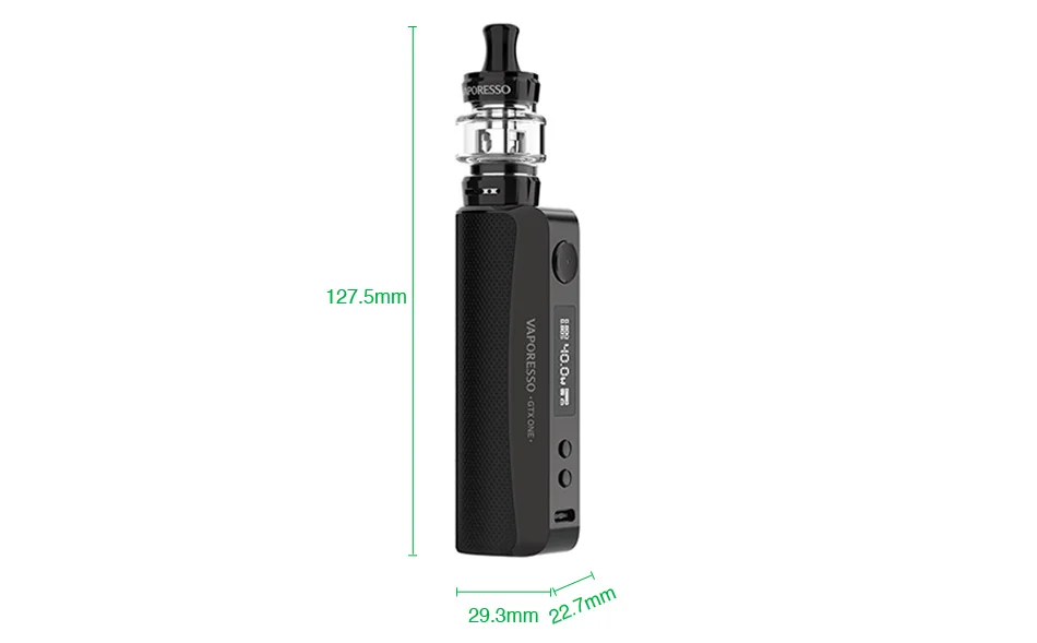 Vaporesso GTX One 40W VW Kit with GTX Tank 18 2000mAh