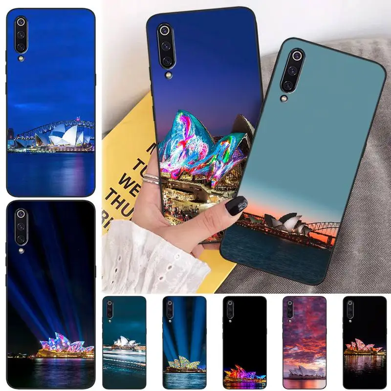 

ByLoving Sydney Opera House Soft Silicone TPU Phone Cover for xiaomi mi 8 9 8SE 9SE 8Lite mix2 2S max2 3 Pocophone F1