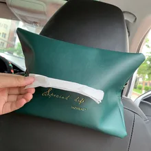 Автомобильное Сиденье Подголовник подвесная коробка из ткани салфетка бумажный держатель чехол для комнаты автомобиля диван отель декоративный бумажный контейнер чехол