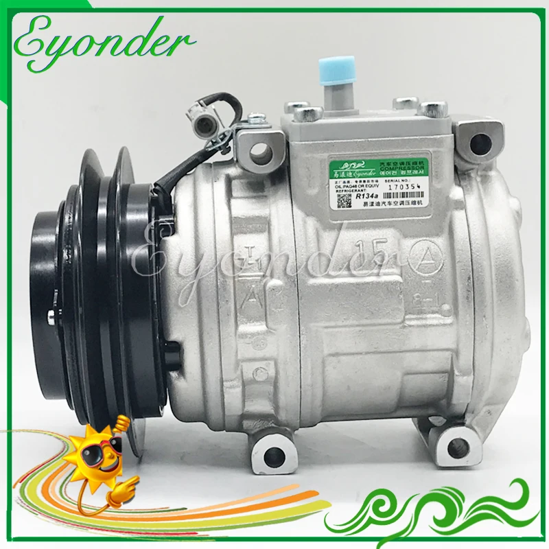 A/C AC компрессора кондиционера для TOYOTA LANDCRUISER HZJ75 78 79 HDJ80 HZJ80 HILUX RN85 90 105 106 4473001520 4472000320