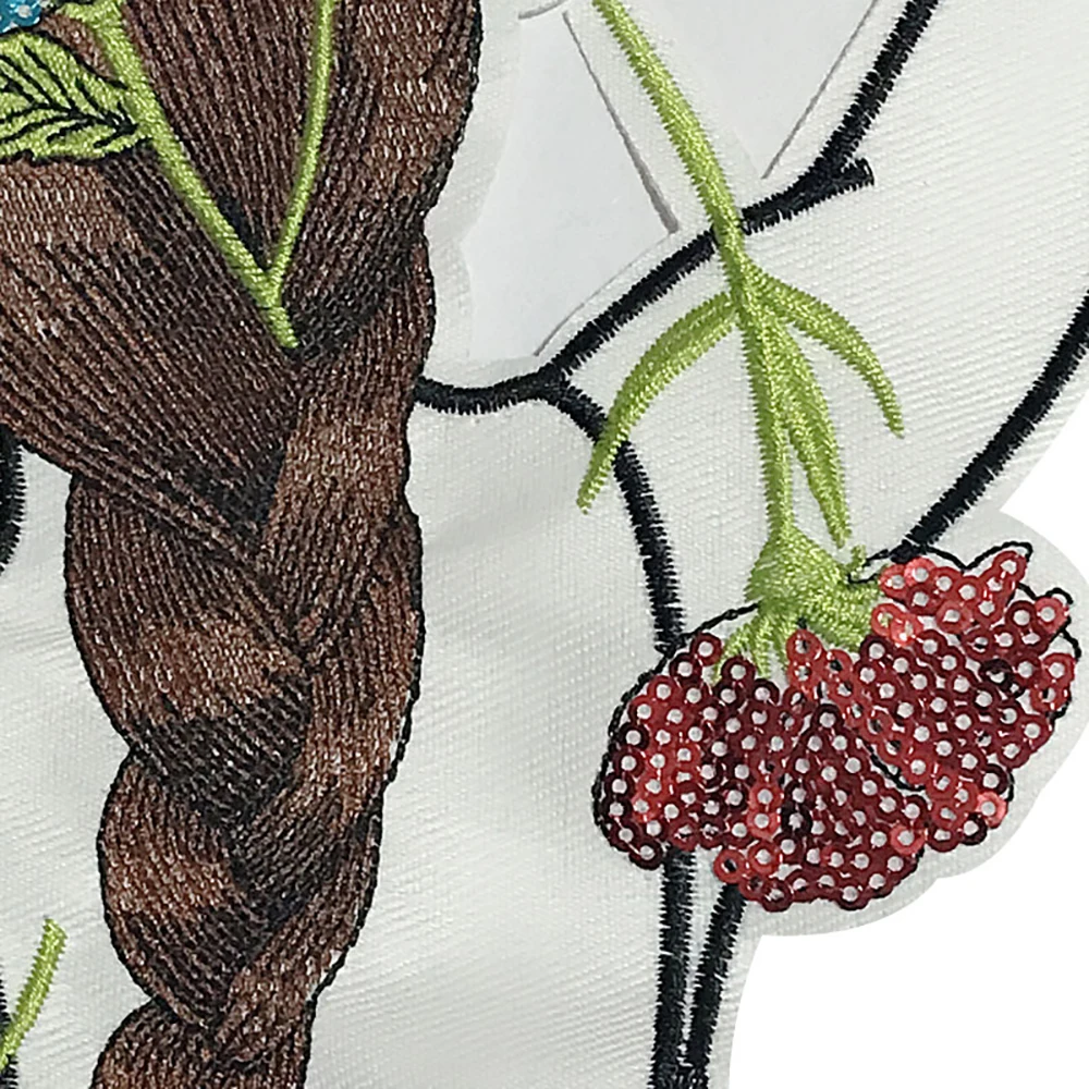 Lychee Life DIY девушка шаблон патчи гладить шитье на патчи блесток для одежды мешок куртка украшения