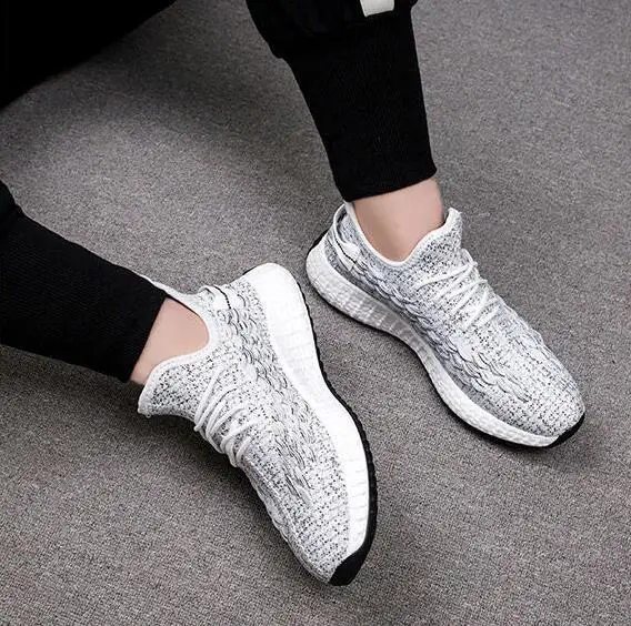 New breathable woven dragon scale outdoor casual shoes men's wild white shoes four seasons men's shoes factory direct sales