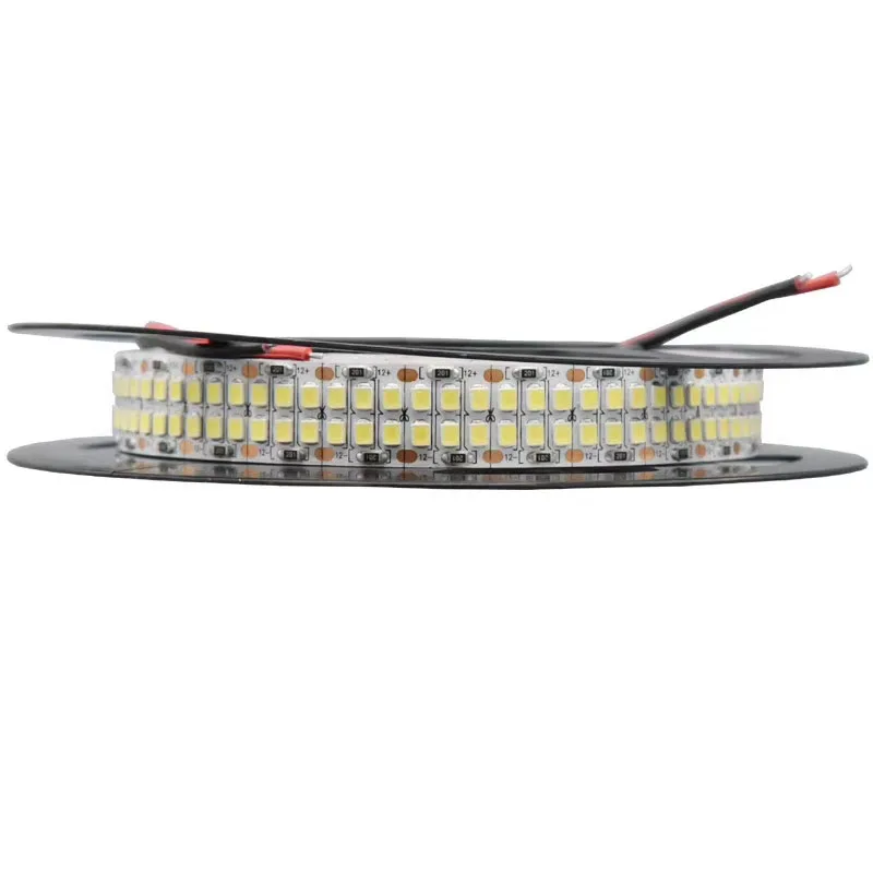 DC12V/24 V двухрядная лампа; обувь для офиса из мягкой лампа с 2835-бисерина 480led/m гостиной магазин светотехника аксессуары