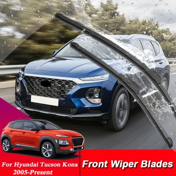 

24"26" Car Styling U Frameless Bracketless Rubber Car Windshield Wiper Blades For Hyundai I30 Kona Kauai Tucson IX25 Creta IX35