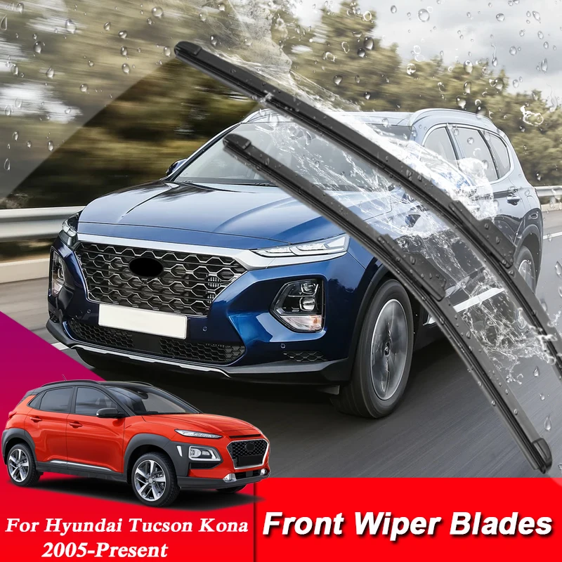 Щетки стеклоочистителя для Hyundai I30 Kona Kauai Tucson IX25 Creta IX35 без каркаса 24 дюйма 26 дюймов