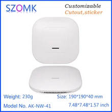 10 шт. 190*190*40 мм дизайн Фасонная фреза по пластмассе Соединительная коробка szomk настраиваемый беспроводной детектор пластиковый корпус контроллера