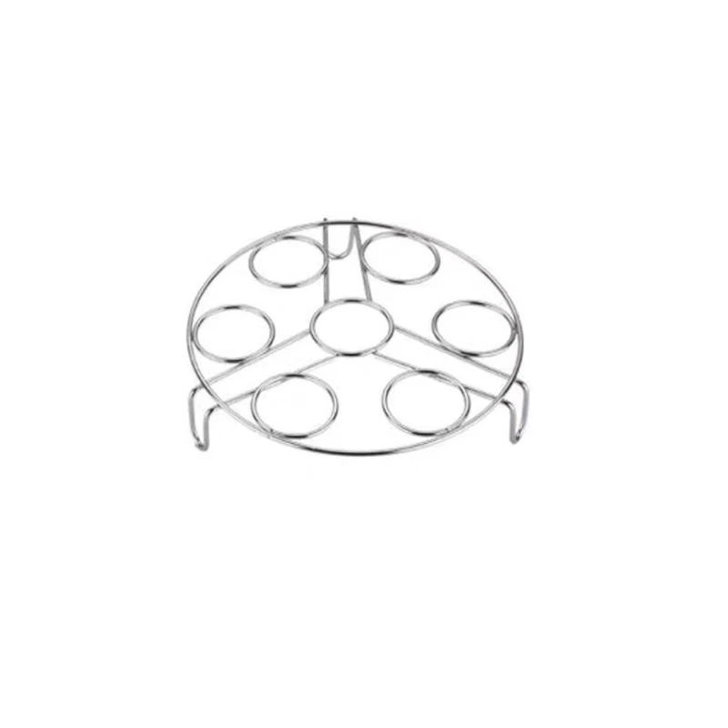 1 PACK Diameter 17.4 cm, 304 Stainless Steel Wire Egg Steamer Racks Basket Stand for Pressure Cooker Instant Pot for Home