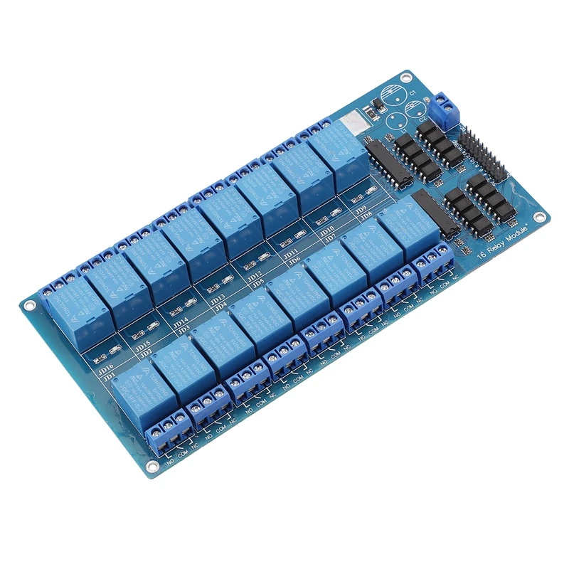 16 дорога/релейный модуль канала с LM2576 Питание с светильник муфта для Arduino PIC ARM DSP AVR для Raspberry Pi B62
