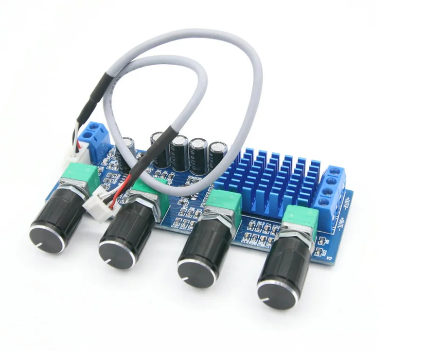 XH-M577 TPA3116D2 аудио высокой мощности тональный Op Amps DC 12-24V двухканальный стерео 2x80W