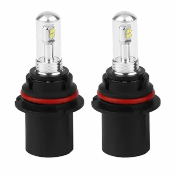 

Waterproof IP68 Pair 9007 80W LED Fog Tail Light Bulbs Car DRL Headlight Kit 6000K Car LED Headlight