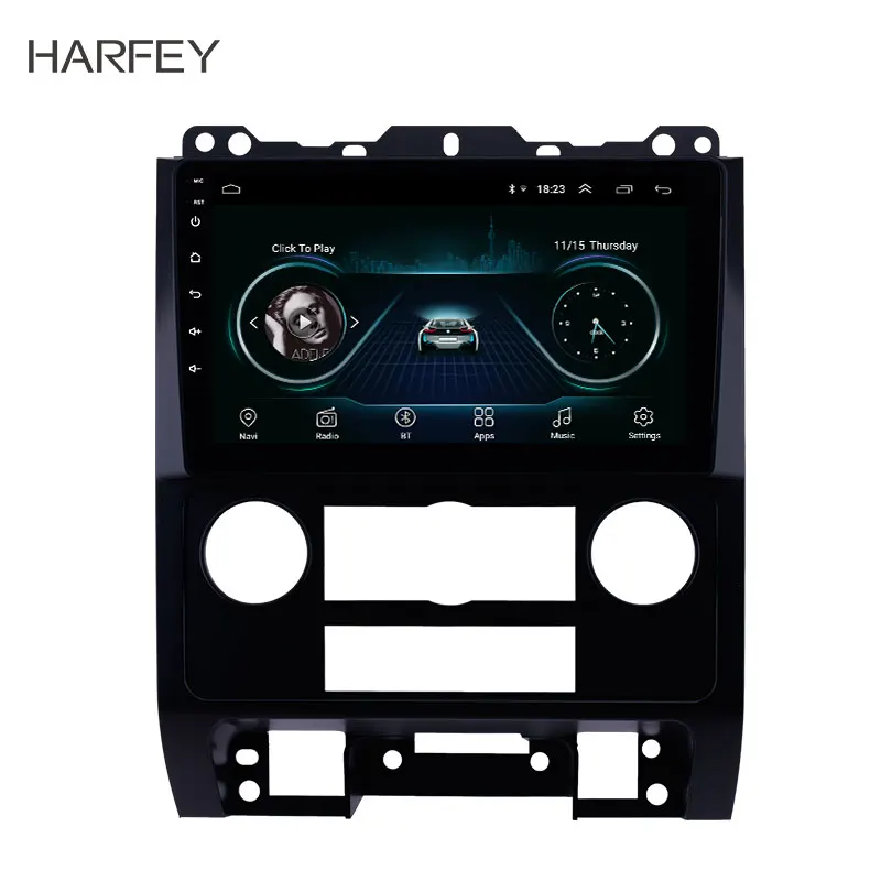 Harfey 9 дюймов Carplay Android 8,1 Автомобильный gps Navi Радио для Ford Escape 2007-2012 блок плеер Поддержка SWC 3g TPMS OBD2 DAB+ DVR