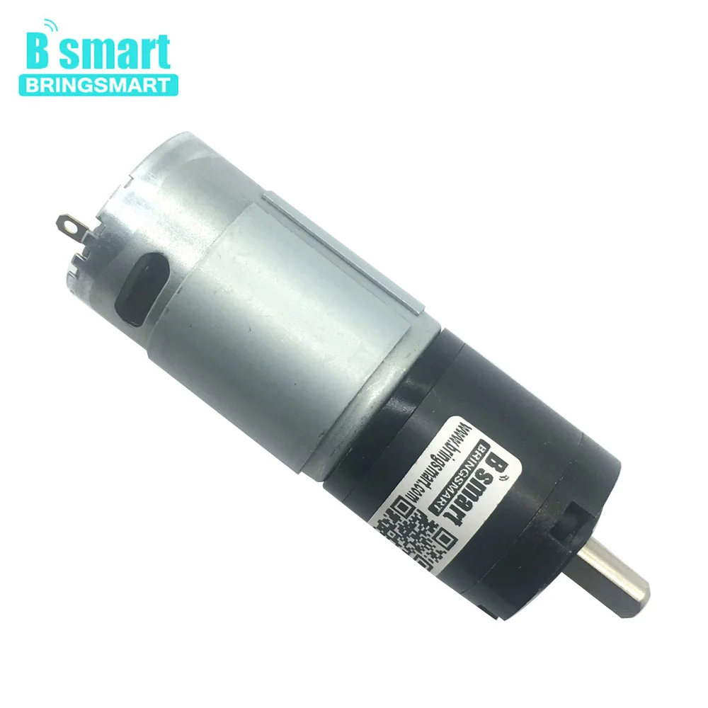 Bringsmart PG36-555 Шестерни Мотор 12 V-24 V высокий крутящий момент 60kg. См Низкий Скорость мотор 21-80 об/мин планетарный двигатель постоянного тока для DIY части двигателя