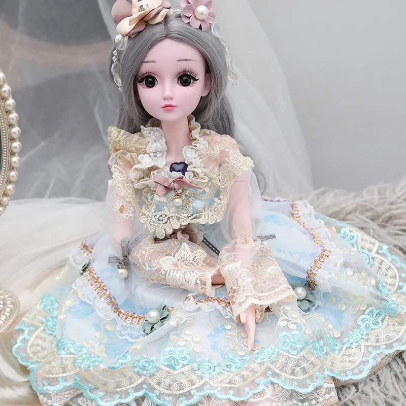 60 см, красивая кукла принцессы, 1/3, BJD, кукла, 22 шарнира, модная Кукла, сделай сам, наряды, куклы, детские игрушки для девочек, рождественские подарки