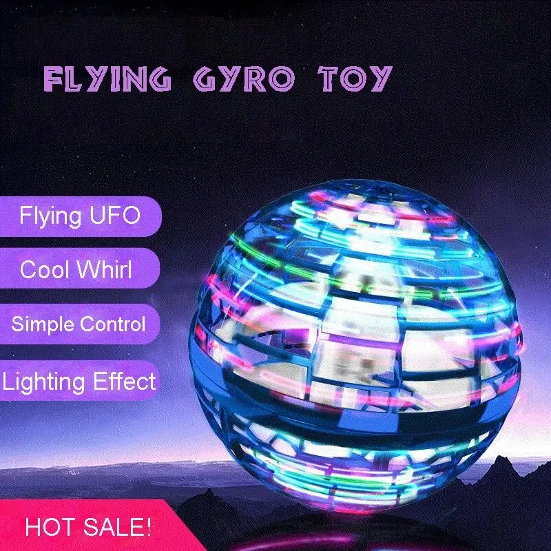 Спиннер Flynova Pro с бесконечными трюками летающие игрушки Rgb светильник кой Дроны ручным управлением
