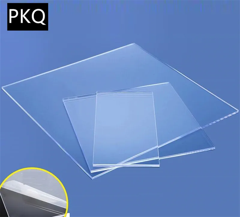 1-10 шт многоразмерная 4 мм толщина пластиковая прозрачная доска Perspex панель