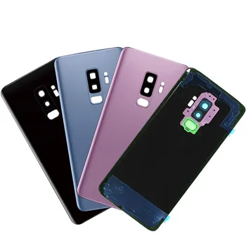

Rear Glass Back Cover For Samsung Galaxy S9 G960 G960F S9 Plus G965 G965F Replacement Battery Cover Rear Door Housing Case