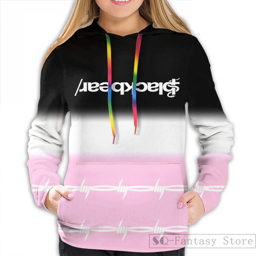 Мужские толстовки, свитшоты для женщин funny blackbear tie dye(2) с принтом Повседневная Толстовка с капюшоном
