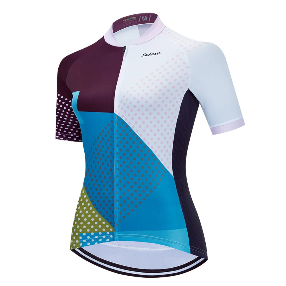 Summer Women Cycling Clothes Short Sleeve Cycling Jersey Bike Clothing Bicycle Clothing Quick Dry Breathable Bike Jersey Jerseys