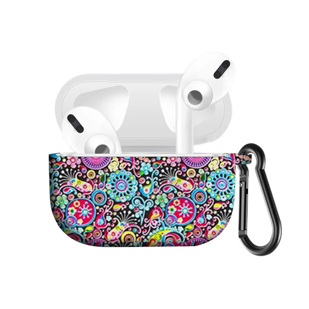 Для AirPods Pro, беспроводной Bluetooth чехол для наушников, новинка, портативный, sillicon, защита от падения, защитный чехол для зарядки, чехол для наушников