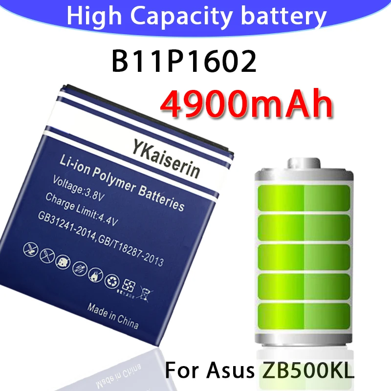 Аккумулятор B11P1602 4450 мАч для ASUS Zenfone Go 5 &quotZB500KL X00AD X00ADC X00ADA аккумулятор
