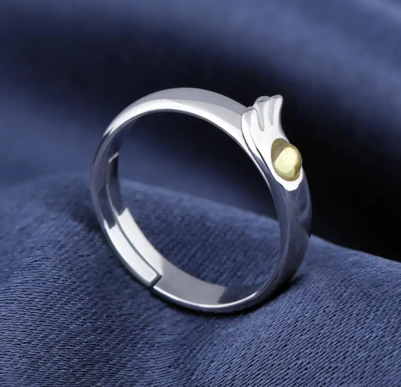 925 Silver Weathering With You Tenki No Ko Ring Amano Hina Morishima Hodaka 925 Sterling Silver Wing Ring