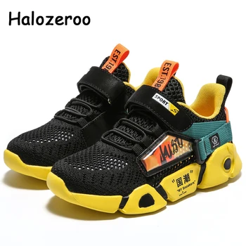 

Spring Kids Sport Sneakers Boys Black Running Shoes Baby Girls Mesh Casual Sneakers Children Brand Fashion Sneakers Trainers New