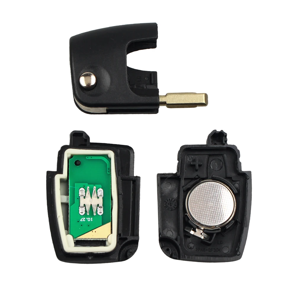KEYYOU 3 кнопки 433 МГц 4D60 чип Автомобильный удаленный ключ для Ford Fusion Focus Mondeo Fiesta Galaxy