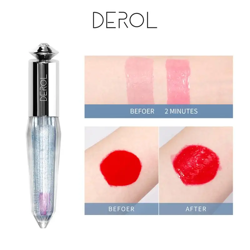 Увлажняющая помада для губ глазури звездное небо с принтом зыбучих песков