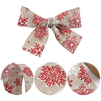 

1 Roll Christmas Pattern Ribbon Christmas Gift Wrapping Wide Craft Ribbon Decor