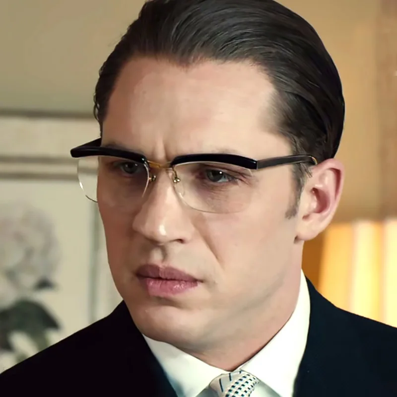 Zerosun Tom Hardy оправы для очков мужские винтажные очки негабаритные ботаника по