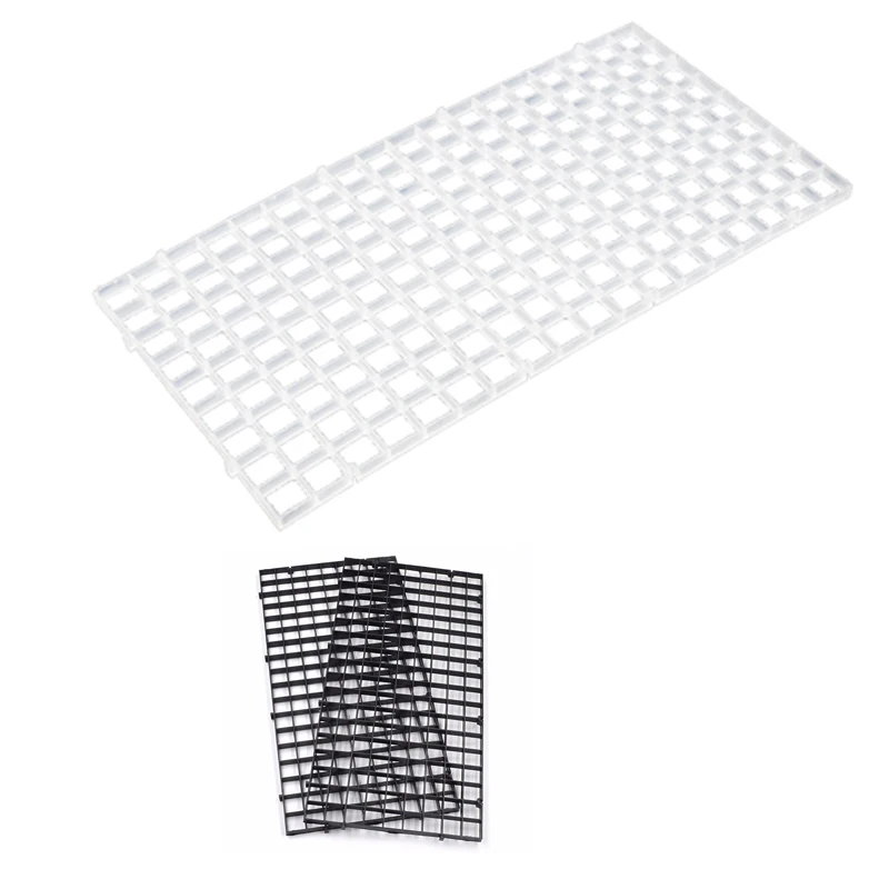 Сеткой делителя лоток аквариум для рыбок нижний изолят из 2 предметов черного