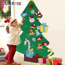 Негабаритные рождественские украшения детская ручная головоломка DIY войлочная ткань рождественские украшения для рождественской елки висячий подарок