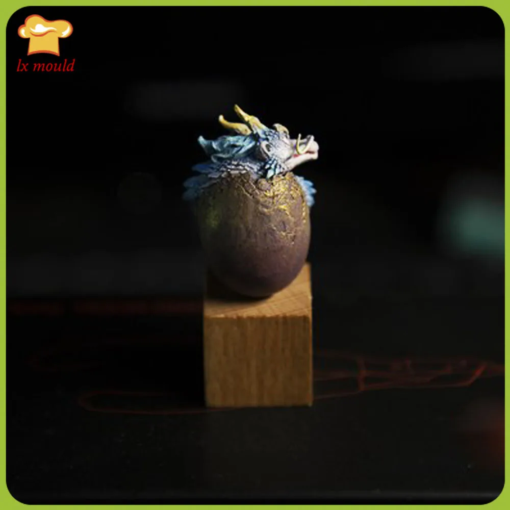 LXYY Форма 3d Дракон яйцо силиконовая форма шоколадное Украшение Подвеска декоративная силиконовая форма