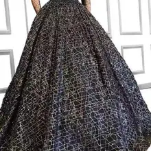 Сток s003#5 ярдов Серебряный цвет темно-синий сетка склеенная сетка с блестками Тюль кружевная ткань для распиловки свадебного платья