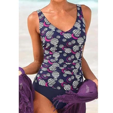 CPUTAN 2020 Women One Piece Swimsuit Tummy Control Swimwear Push Up Monokini Plus Size Bathing Suit Polka Dots Bodysuit Female