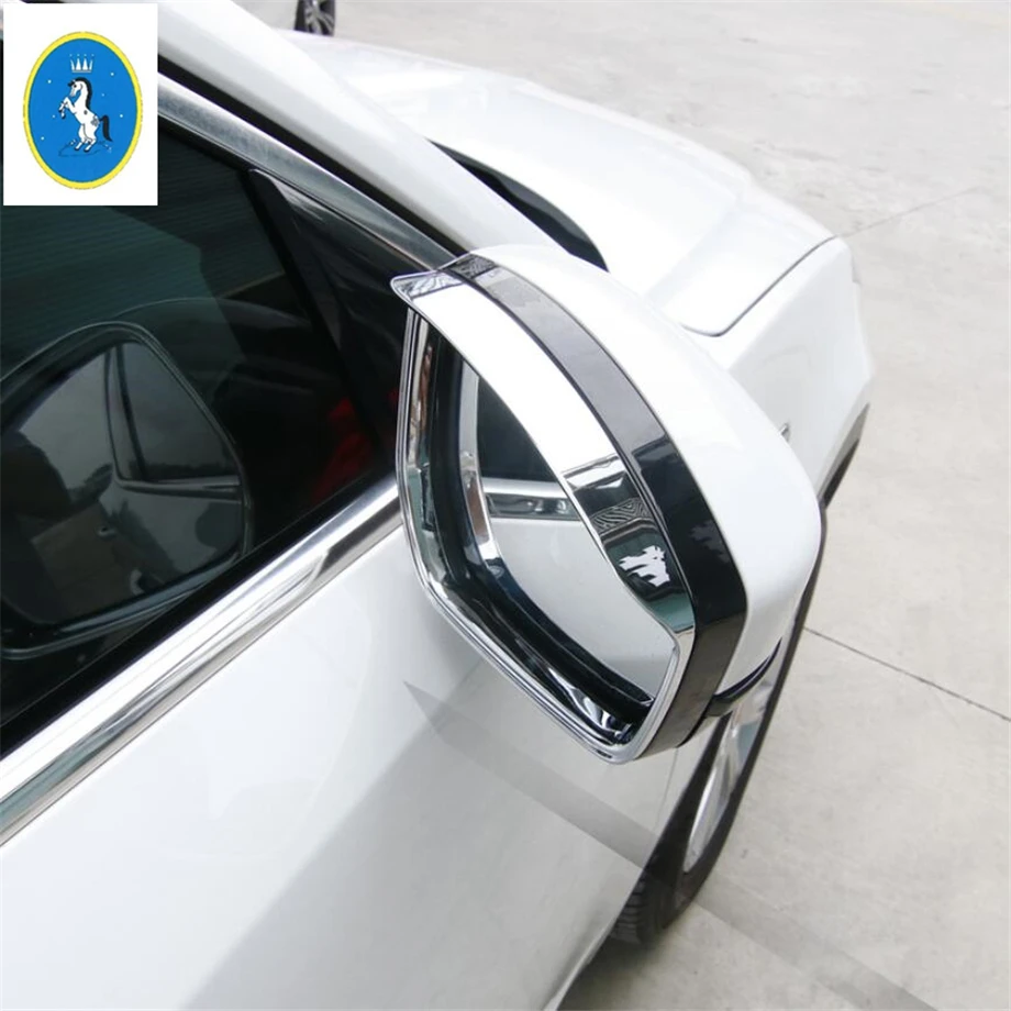Yimaautotrims авто аксессуар Зеркало заднего вида с защитой от дождя тенты непромокаемые Крышка отделки, пригодный для Jaguar F-Pace подходит для Jaguar XF /АБС-пластик