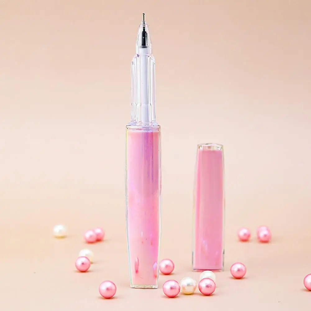 

Gradient Lipstick Pen Ins Wind 0.5mm Ballpoint Pen Gift Stationery School Office Supplies Y6K0