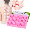 12pcs Silicone Massage Vacuum Body Cups Set Anti Cellulite Body Massage Therapy Cupping Suction Pumps Full Body Massage Helper 1