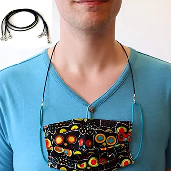 

Mascarilla 3pc Face Mask String Eyeglass Ear For Women Men Kids Glasses Strap Rope Bring String Chains Mouth Caps Washable