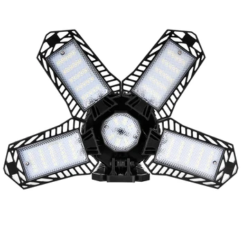 

E27 AC85 To 265V Super Brightness Cold White LED Garage Light Ceiling Warehouse Workshop Easy Install Foldable Deformable Panel