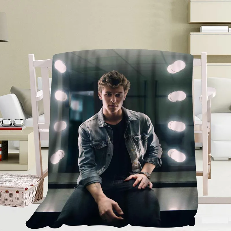 New Arrival Shawn Mendes Blankets 3D Printing Soft Blanket Throw On Home/Sofa/Bedding Portable Adult Travel Cover Blanket